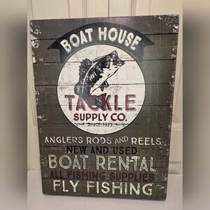 Nautical Bar Wall Mount Sail Boat Home House Decor